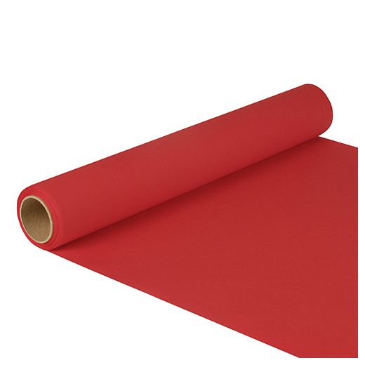 Bordslöpare, Tissue "ROYAL Collection" 5 m x 40 cm röd 1