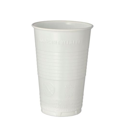 Bägare, PP 0,3 l Ø 7,8 cm · 11,3 cm vit 1