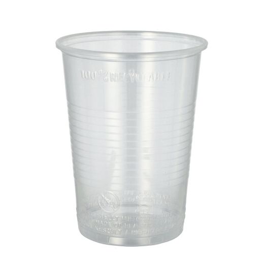 Bägare, PP 0,4 l Ø 9,5 cm · 12,2 cm klar med skummkant 1