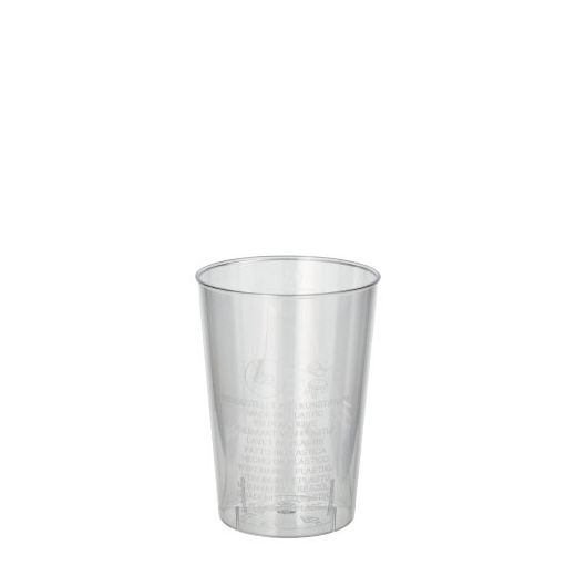 Bägare, PS 0,1 l Ø 5,5 cm · 7,5 cm glasklar 1