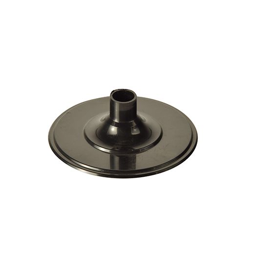 Underdel (Stor), Glas rund Ø 6,55 cm · 2,05 cm svart 1