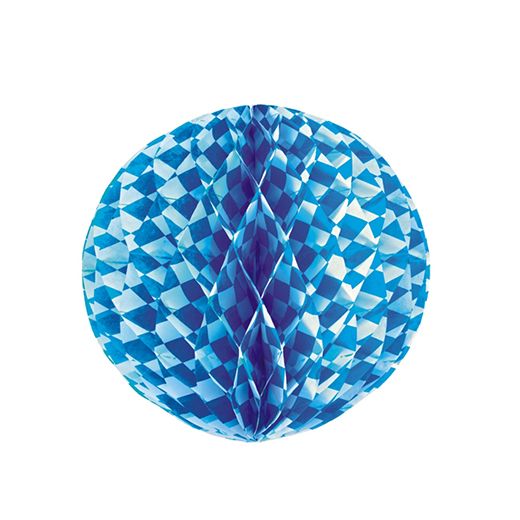 Dekrationsboll Ø 30 cm "Bayersk blå" ej brandfarlig 1