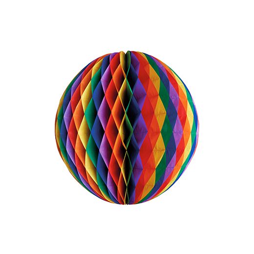Dekrationsboll Ø 30 cm "Rainbow" ej brandfarlig 1