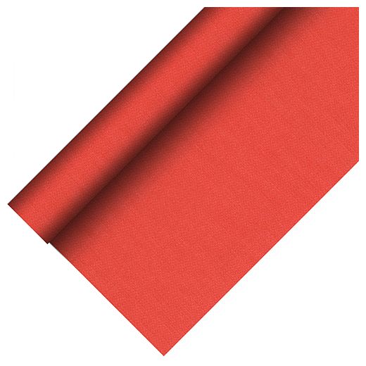 Bordsduk, tygliknande, PV-Tissue mix "ROYAL Collection Plus" 20 m x 1,18 m röd 1