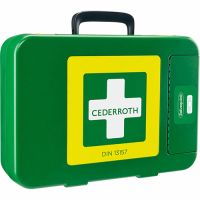 "Cederroth" First Aid Kit DIN 13157 30 cm x 42 cm x 18,8 cm grön