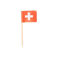 Partypinnar 8 cm "Switzerland"