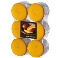 "Flavour by GALA" Doft maxi värmeljus Ø 58 mm · 24 mm persika - Mango-Papaya