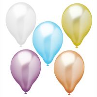 Ballonger Ø 25 cm sorterade färger "Pearly"