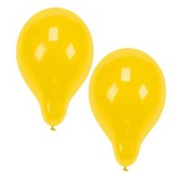 Ballonger Ø 25 cm gul