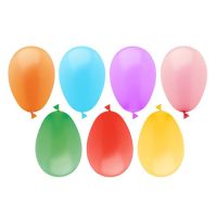 Ballonger sorterade färger "Vattenballonger"