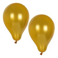 Ballonger Ø 25 cm guld