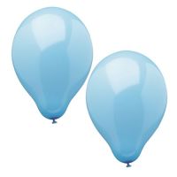 Ballonger Ø 25 cm ljusblå