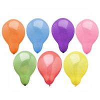 Ballonger runt Ø 19 cm sorterade färger