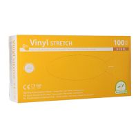"Medi-Inn®" Handskar, Vinyl, opudrade "Stretch" Storlek XL