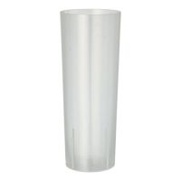 Longdrink glas, PP 0,3 l Ø 5,85 cm · 15,2 cm transparent okrossbar