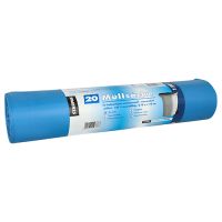 Soppåse, LDPE 120 l 110 cm x 70 cm blå