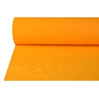 Pappersduk med damastprägling 50 m x 1 m orange