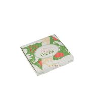 Pizzakartong, Cellulose "pure" kantig 20 cm x 20 cm x 3 cm