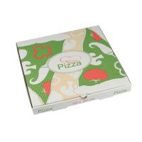 Pizzakartong, Cellulose "pure" kantig 30 cm x 30 cm x 3 cm