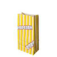 Popcornpåse, fettbeständig insida 1,3 l 20,5 cm x 10,5 cm x 6 cm "Popcorn" fettbeständigt