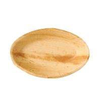 Skål, Palmblad "pure" oval 300 ml 20 cm x 12,5 cm x 3 cm