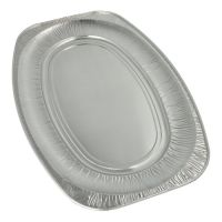 Serveringsfat, aluminium oval 54,7 cm x 35,8 cm