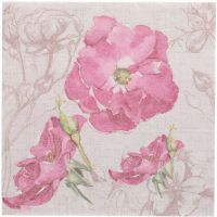 Servetter "ROYAL Collection" 1/4-vikt 40 cm x 40 cm lila "Blossom"