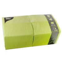 Servett, 3-lags 1/8-vikt 33 cm x 33 cm limegrön