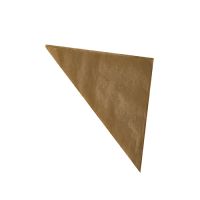Pappersstrut, Pergament papper 27 cm x 19 cm x 19 cm brun innhåll 125 g, fettbeständigt