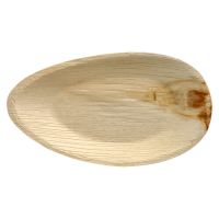 Tallrikar, Palmblad "pure" oval 32 cm x 18 cm x 3 cm