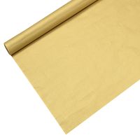Duk, papper 6 m x 1,2 m guld lackat