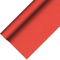 Bordsduk, tygliknande, PV-Tissue mix "ROYAL Collection Plus" 20 m x 1,18 m röd