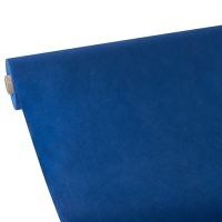 Bordsduk, tygliknande, nonwoven "soft selection" 25 m x 1,18 m mörkblå