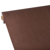 Bordsduk, tygliknande, nonwoven "soft selection plus" 25 m x 1,18 m brun