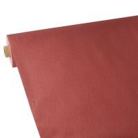 Bordsduk, tygliknande, nonwoven "soft selection plus" 25 m x 1,18 m röd