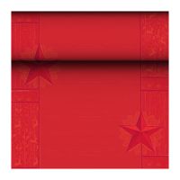 Bordslöpare, Tissue "ROYAL Collection" 24 m x 40 cm röd "Rising Star"