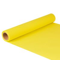 Bordslöpare, Tissue "ROYAL Collection" 5 m x 40 cm gul på rulle
