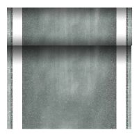 Bordslöpare, tygliknande, PV-Tissue mix "ROYAL Collection" 24 m x 40 cm "Chalk"