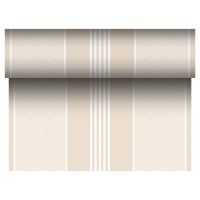Bordslöpare, tygliknande, PV-Tissue mix "ROYAL Collection" 24 m x 40 cm creme "Elegance"
