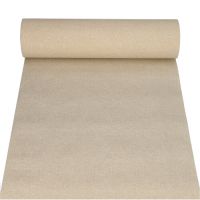 Bordslöpare, tygliknande, PV-Tissue mix "ROYAL Collection" 24 m x 40 cm sand "Textile "