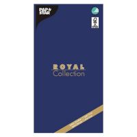 Duk, tissue "ROYAL Collection" 120 cm x 180 cm mörkblå