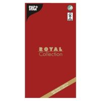 Duk, tissue "ROYAL Collection" 120 cm x 180 cm röd