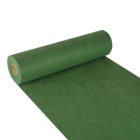 Bordslöpare, tygliknande, vävt "soft selection" 24 m x 40 cm mörkgrön
