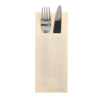 Bestickpåse, airlaid 1/8-vikt 40 cm x 33 cm creme