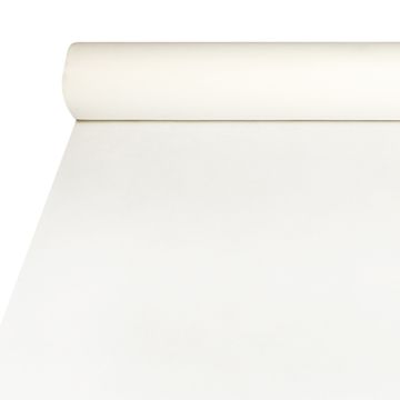 Duk, tygliknande, airlaid 20 m x 1,2 m vit