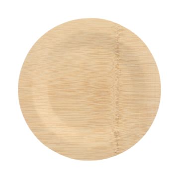 Tallrik, av bambu "pure" odelad Ø 23 cm · 1,5 cm natur