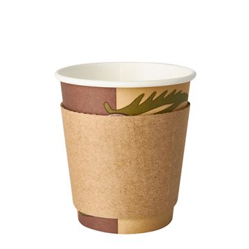 Isolerande krage "To Go" Ø 7,3 cm · 5,8 cm brun