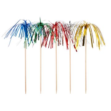Partypinnar 15,5 cm "Fireworks"