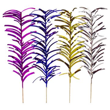 Partypinnar 20 cm sorterade färger "Palm Leaf"