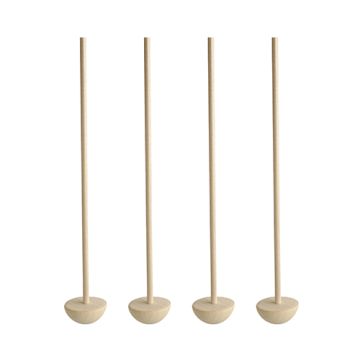 Cocktailkross av Trä "pure" 17 cm natur "Moon"